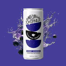 Load image into Gallery viewer, Once Upon a Coconut 100% Pure Coconut Water, Blueberry, 10.8oz (Pack of 12)
