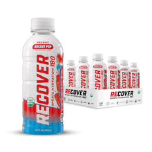 Load image into Gallery viewer, RECOVER 180 Organic Hydration Sports Drink, Rocket Pop, 16.9oz (Pack of 12)
