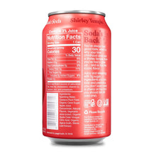 Load image into Gallery viewer, Poppi Prebiotic Soda, Shirley Temple, 12oz (Pack of 12)
