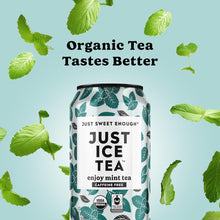 Load image into Gallery viewer, Just Ice Tea, Enjoy Mint Tea, 12oz (Pack of 12)
