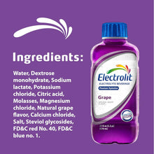 Load image into Gallery viewer, Electrolit Electrolyte Hydration Beverage, Grape, 21oz (Pack of 12)
