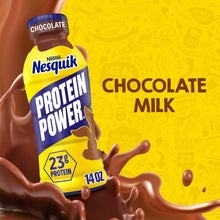 Load image into Gallery viewer, Nestle Nesquik Protein Power Milk, Chocolate, 14oz (Pack of 12)
