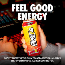 Load image into Gallery viewer, Ghost Energy Drink, Strawbango, 16oz (Pack of 12)
