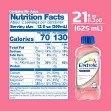 Load image into Gallery viewer, Electrolit Electrolyte Hydration Beverage, Strawberry Kiwi, 21oz (Pack of 12)
