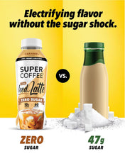 Load image into Gallery viewer, Super Coffee, Caramel Latte, 12oz (Pack of 12)

