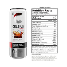 Load image into Gallery viewer, CELSIUS Sparkling Energy Drink, Cola, 12oz (Pack of 12)

