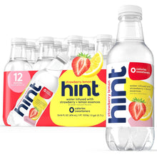 Load image into Gallery viewer, Hint Fruit-Infused Water, Strawberry Lemon, 16oz (Pack of 12)
