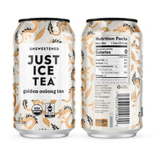 Load image into Gallery viewer, Just Ice Tea, Golden Oolong Tea, 12oz (Pack of 12)
