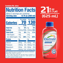 Load image into Gallery viewer, Electrolit Electrolyte Hydration Beverage, Watermelon Lime, 21oz (Pack of 12)
