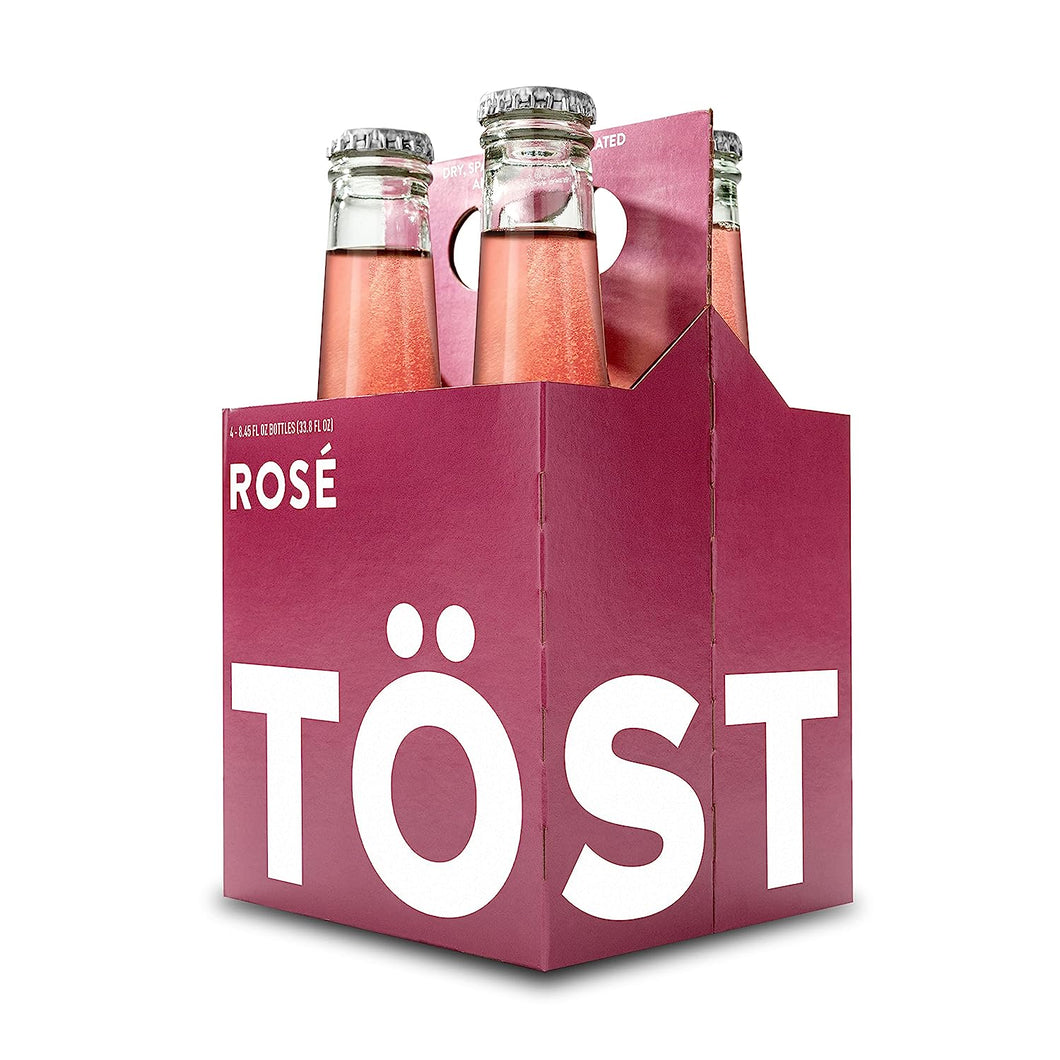 TOST Rosé Sparkling Non-Alcoholic Beverage 250ml (Pack of 24)