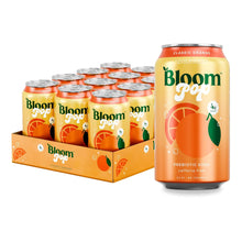 Load image into Gallery viewer, Bloom Pop Prebiotic Soda, Classic Orange, 12oz (Pack of 12)
