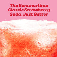 Load image into Gallery viewer, Slice Prebiotic &amp; Probiotic Soda Pop, Strawberry, 12oz (Pack of 12)
