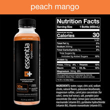 Load image into Gallery viewer, Essentia Hydroboost Enhanced Water, Peach Mango, 15.2oz (Pack of 12)
