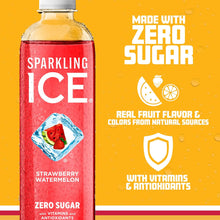 Load image into Gallery viewer, Sparkling Ice Flavored Sparkling Water, Strawberry Watermelon, 17 oz (Pack of 12)
