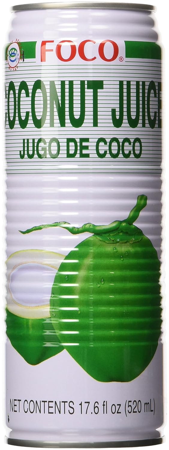 Foco Coconut Juice, 17.6oz - Multi-Pack