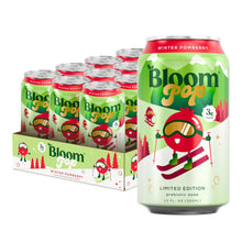 Load image into Gallery viewer, Bloom Pop Prebiotic Soda, Winter Pomberry, 12oz (Pack of 12)
