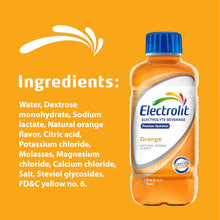 Load image into Gallery viewer, Electrolit Electrolyte Hydration Beverage, Orange, 21oz (Pack of 12)
