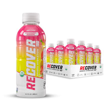 Load image into Gallery viewer, RECOVER 180 Organic Hydration Sports Drink, Strawberry Banana, 16.9oz (Pack of 12)
