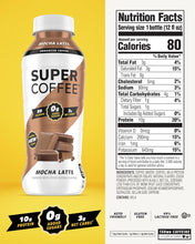 Load image into Gallery viewer, Super Coffee, Mocha Latte, 12oz (Pack of 12)
