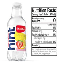 Load image into Gallery viewer, Hint Fruit-Infused Water, Strawberry Lemon, 16oz (Pack of 12)
