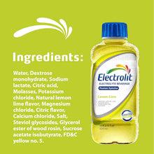 Load image into Gallery viewer, Electrolit Electrolyte Hydration Beverage, Lemon/Lime, 21oz (Pack of 12)
