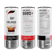 Load image into Gallery viewer, CELSIUS Sparkling Energy Drink, Cola, 12oz (Pack of 12)
