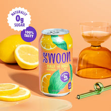 Load image into Gallery viewer, SWOON Sugar Free Lemonade, Half &amp; Half, 12oz (Pack of 12)

