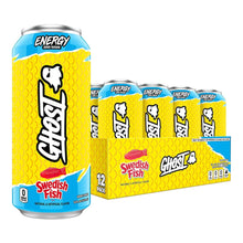 Load image into Gallery viewer, Ghost Energy Drink, Swedish Fish, 16oz (Pack of 12)
