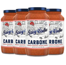 Load image into Gallery viewer, Carbone Spicy Vodka Pasta Sauce, 24oz - Multi-Pack
