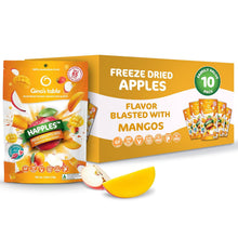 Load image into Gallery viewer, Gina's Table Happles Freeze Dried Apples, Mango, 0.6oz (Pack of 10)
