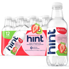 Load image into Gallery viewer, Hint Fruit-Infused Water, Strawberry Kiwi, 16oz (Pack of 12)
