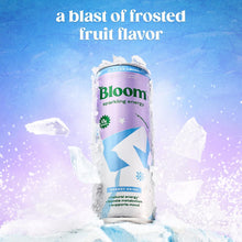 Load image into Gallery viewer, Bloom Sparkling Energy Drink, Glacier Crush, 12oz (Pack of 12)
