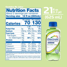 Load image into Gallery viewer, Electrolit Electrolyte Hydration Beverage, Cucumber Lime, 21oz (Pack of 12)
