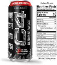 Load image into Gallery viewer, C4 Ultimate Sugar-Free Energy Drink, Cherry Bomb Frost, 16oz (Pack of 12)
