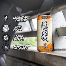 Load image into Gallery viewer, Ghost Energy Drink, Orange Cream, 16oz (Pack of 12)
