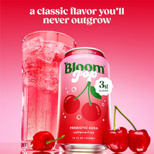 Load image into Gallery viewer, Bloom Pop Prebiotic Soda, Shirley Temple, 12oz (Pack of 12)
