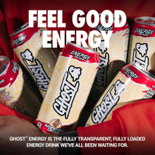 Load image into Gallery viewer, Ghost Energy Drink, Raspberry Cream, 16oz (Pack of 12)

