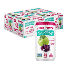 Load image into Gallery viewer, Goodpop Juice with Bubbly Water, Fruit Punch, 7.5oz (Pack of 24)
