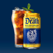 Load image into Gallery viewer, Liquid Death Iced Tea, Dead Billionaire, 12oz (Pack of 12)
