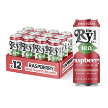 Load image into Gallery viewer, RYL Iced Tea, Raspberry, 16oz (Pack of 12)
