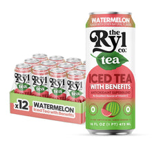 Load image into Gallery viewer, RYL Iced Tea, Watermelon, 16oz (Pack of 12)
