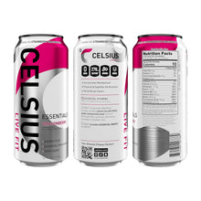 Load image into Gallery viewer, CELSIUS ESSENTIALS Sparkling Energy Drink, Dragonberry, 16oz (Pack of 12)
