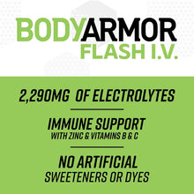 Load image into Gallery viewer, BodyArmor Flash I.V. Rapid Rehydration Electrolyte Beverage, Orange, 20oz (Pack of 12)
