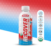 Load image into Gallery viewer, RECOVER 180 Organic Hydration Sports Drink, Rocket Pop, 16.9oz (Pack of 12)
