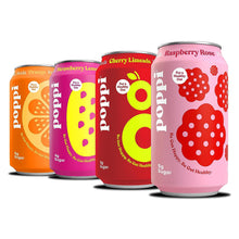Load image into Gallery viewer, Poppi Prebiotic Soda, Short List Variety, 12oz (Pack of 12)
