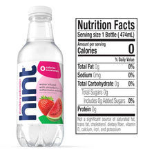 Load image into Gallery viewer, Hint Fruit-Infused Water, Strawberry Watermelon, 16oz (Pack of 12)
