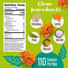 Load image into Gallery viewer, PeaKaPop Veggie Popped Chips, Chili Lime, 1oz (Pack of 20)
