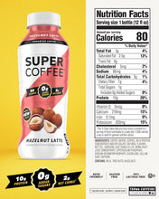 Load image into Gallery viewer, Super Coffee, Hazelnut Latte, 12oz (Pack of 12)
