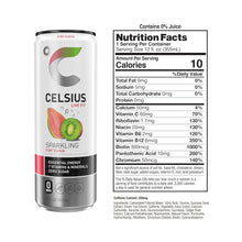 Load image into Gallery viewer, CELSIUS Sparkling Energy Drink, Kiwi Guava, 12oz (Pack of 12)
