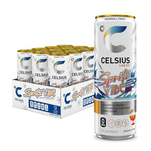 Load image into Gallery viewer, CELSIUS Sparkling Energy Drink, Spritz Vibe, 12oz (Pack of 12)

